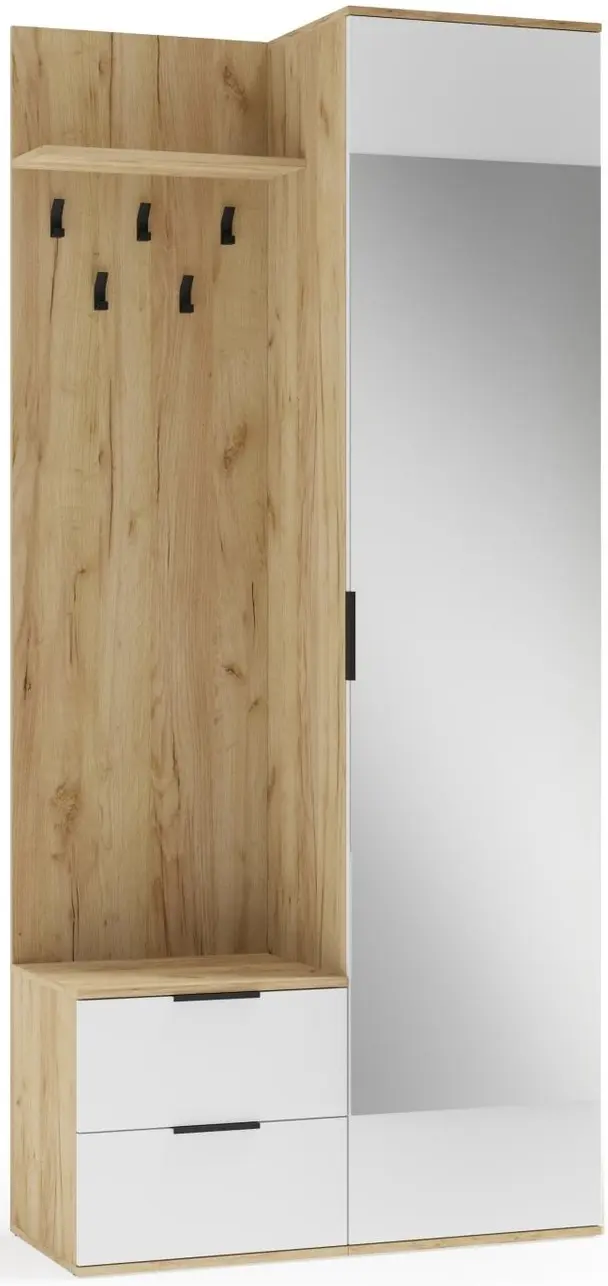 Antreu Halmar Coral (Gold Oak/White) - 2