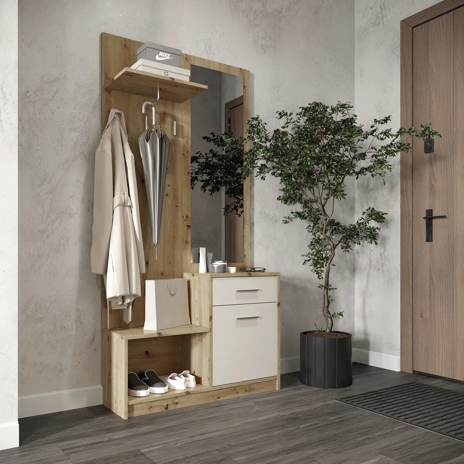 Antreu Halmar Pergo (Artisan Oak/Cashmere) - 2