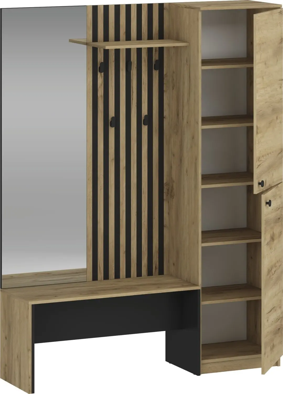 Antreu Halmar Zaris (Golden Oak/Black) - 2