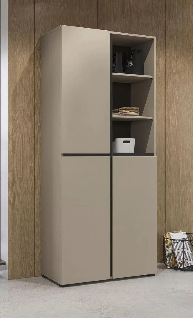 Прихожая Helvetia Cross 3D 79 cm (Congo/Black)