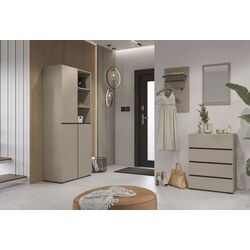 Прихожая Helvetia Cross 3D 79 cm (Congo/Black) Thumb