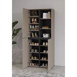 Прихожая Helvetia Cross 3D 79 cm (Congo/Black) Thumb