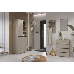 Прихожая Helvetia Cross 3D 79 cm (Congo/Black) Thumb