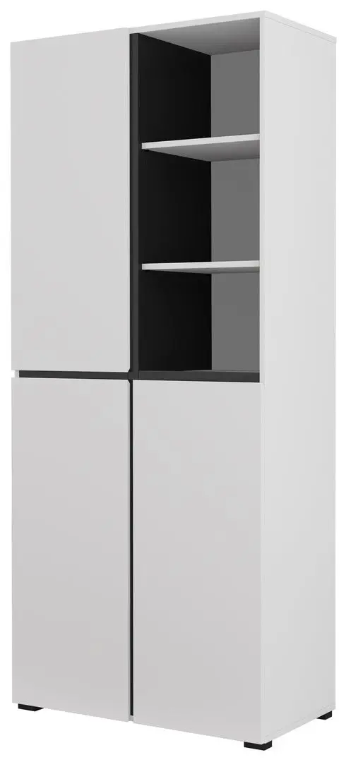 Прихожая Helvetia Cross 3D 79 cm (White/Black)