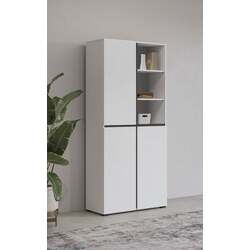 Прихожая Helvetia Cross 3D 79 cm (White/Black) Thumb