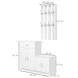 Antreu Homcom 831-213 (White) Thumb