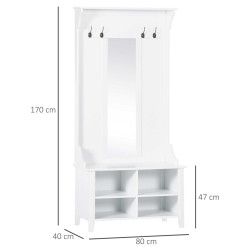 Прихожая Homcom 831-226 (White) Thumb