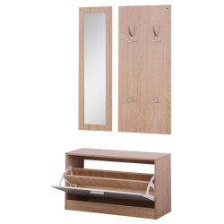 Прихожая Homcom 837-006 (Natural/White) Thumb
