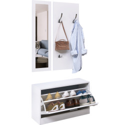 Antreu Homcom 837-006WT(White) Thumb