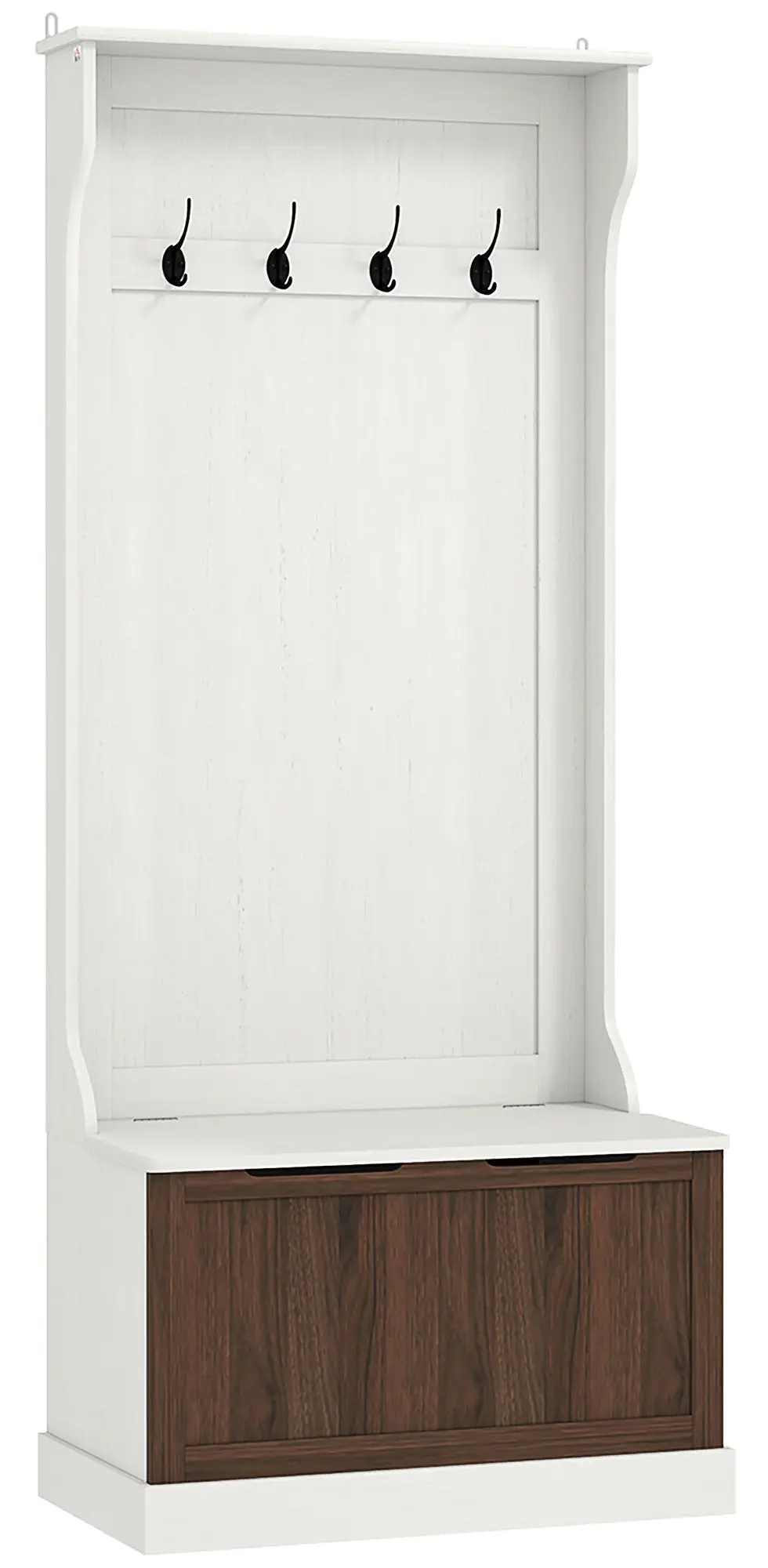 Antreu Homcom 837-031V80BN (White/Brown) - 2