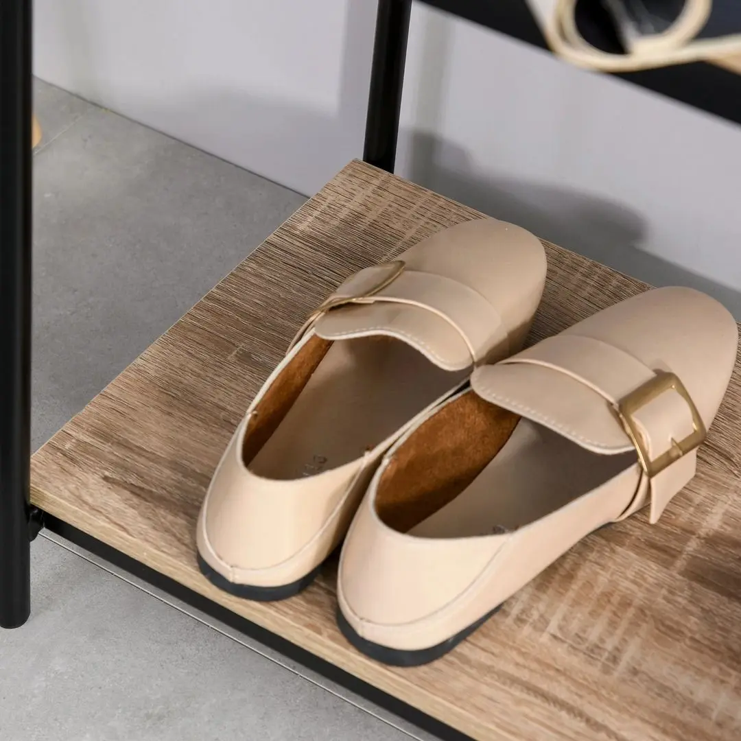 Antreu Homcom 837-097AK 80x30x170 cm (Oak/Black)