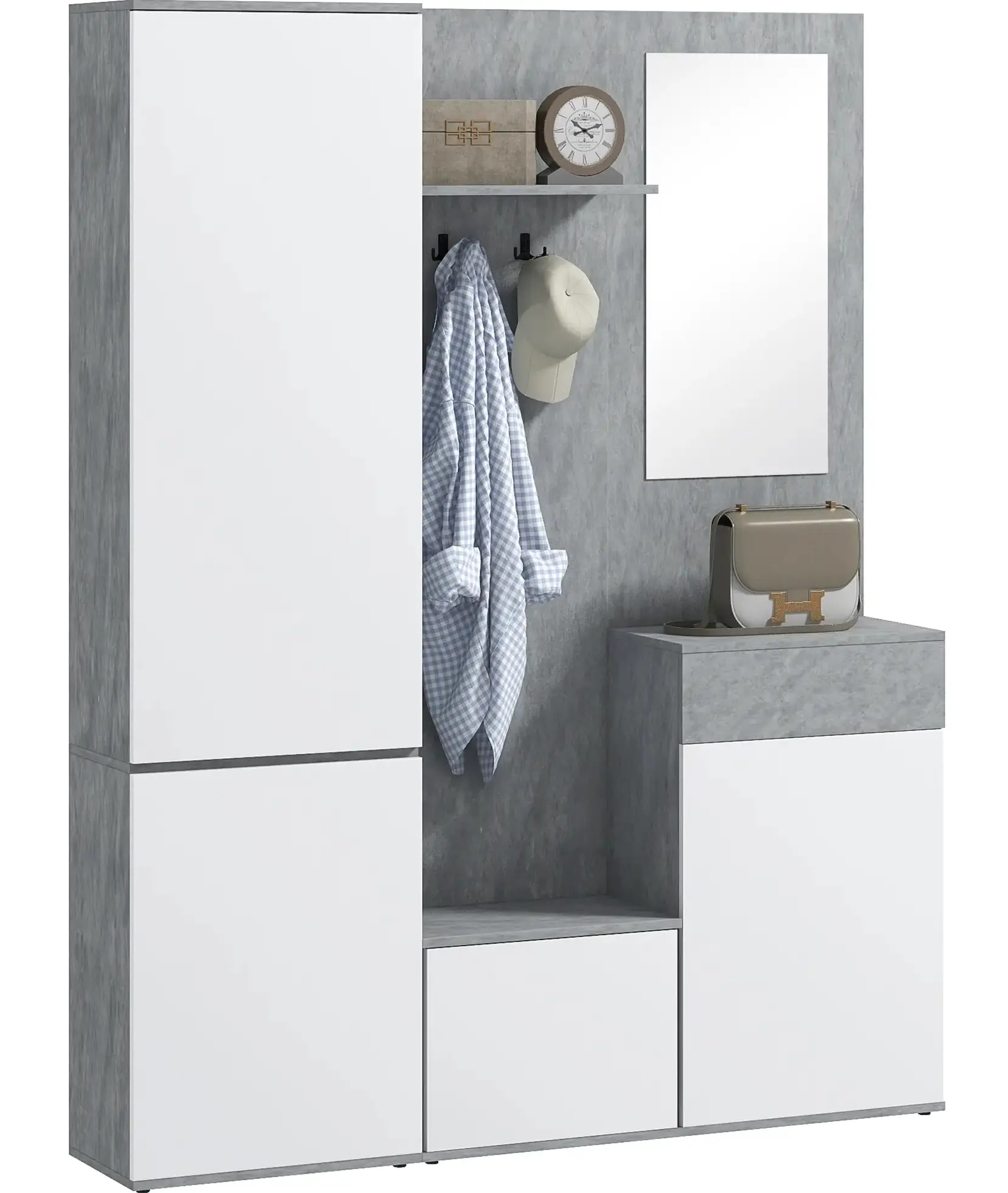 Antreu Homcom 837-256V00GY (White/Grey) - 11