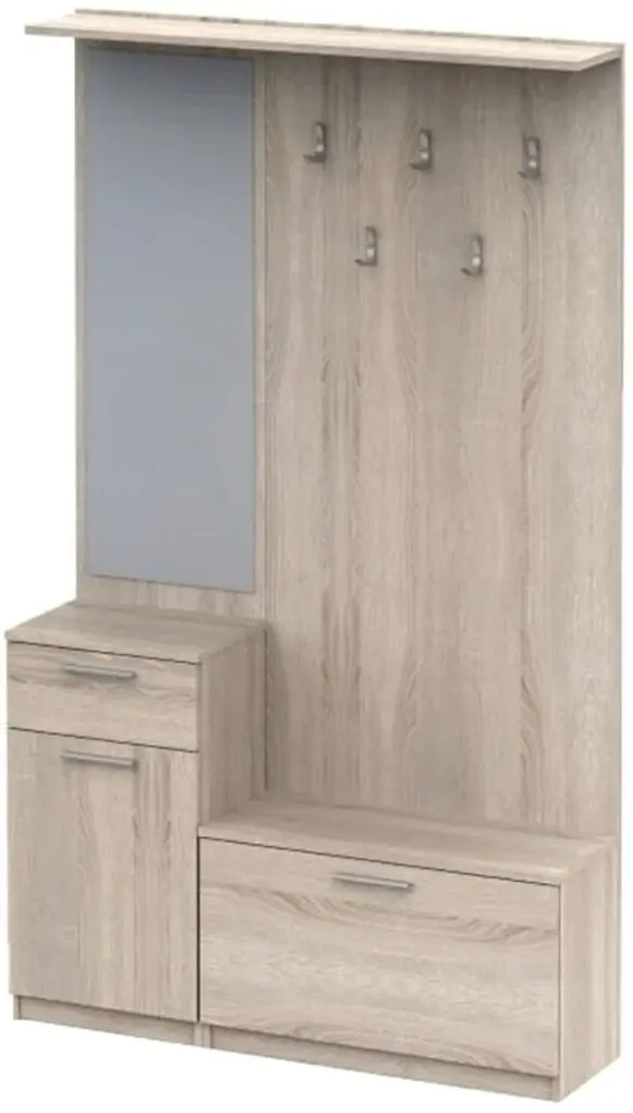 Прихожая Ideal Mobila Amina (Sonoma Oak) - 3