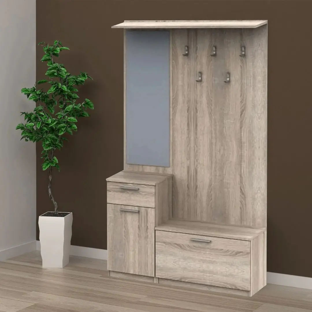 Прихожая Ideal Mobila Amina (Sonoma Oak)