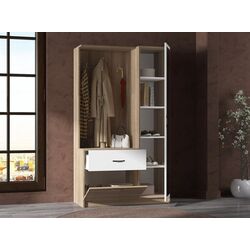 Antreu Ideal Mobila Carla (Sonoma Oak/White) Thumb