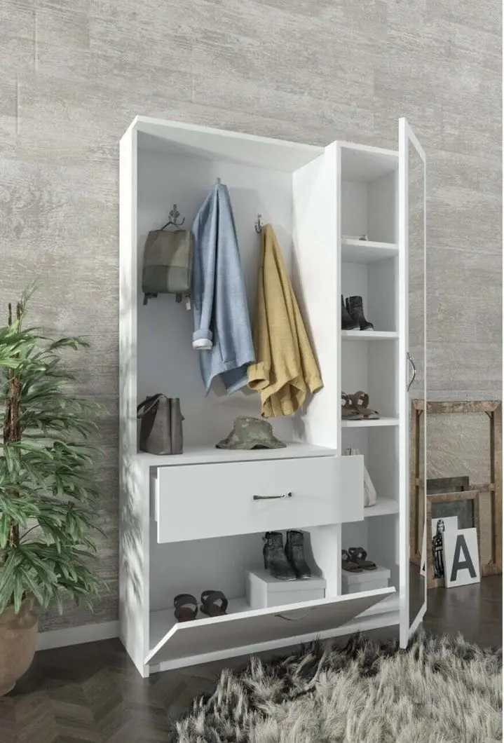 Прихожая Ideal Mobila Carla (White) - 2