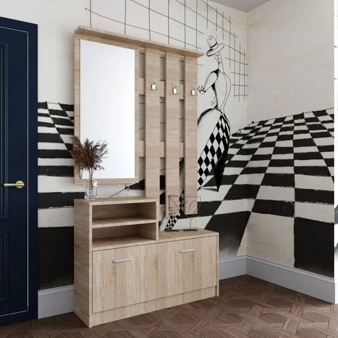 Antreu Ideal Mobila Cremona (Sonoma Oak)