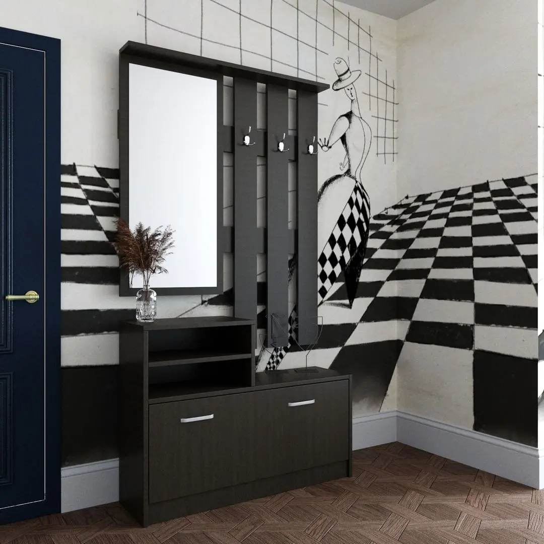 Antreu Ideal Mobila Cremona (Wenge)