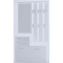 Прихожая Ideal Mobila Cremona (White) Thumb