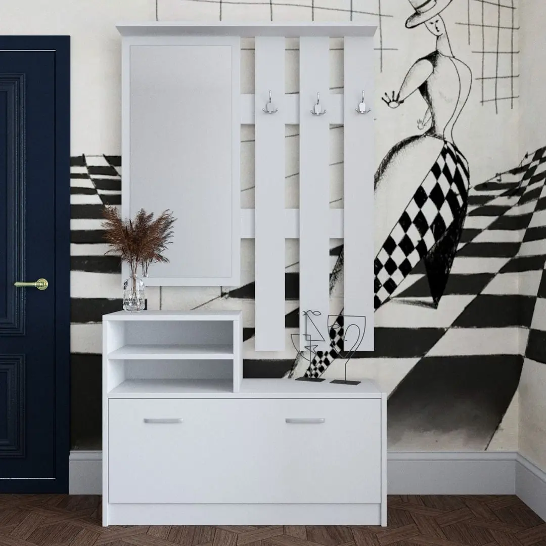 Прихожая Ideal Mobila Cremona (White) - 3