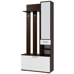 Antreu Ideal Mobila Nica (Wenge/White) Thumb