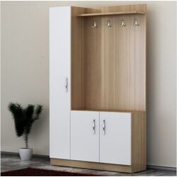 Antreu Ideal Mobila Parma (Sonoma Oak/White)