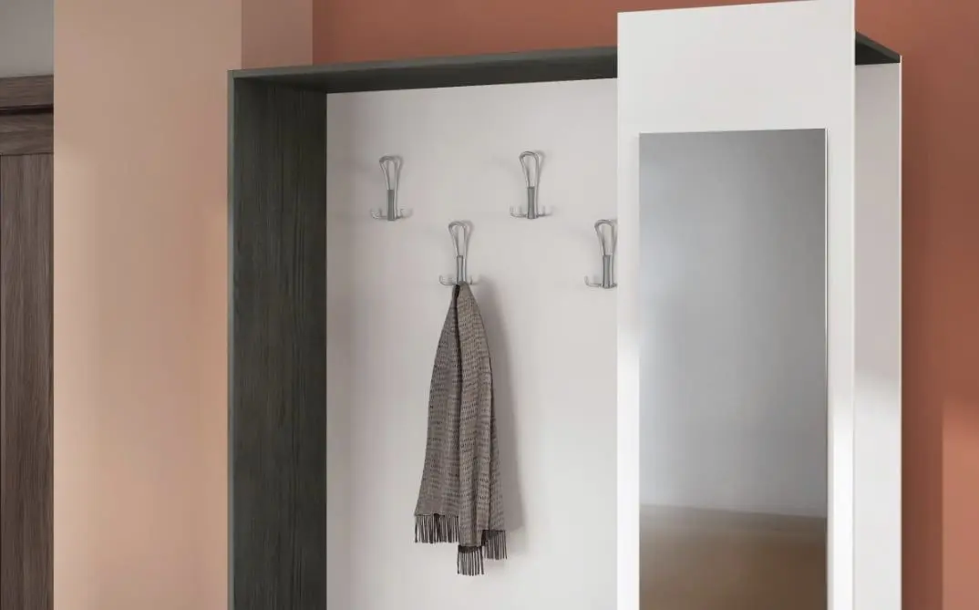 Прихожая Ideal Mobila Thomas (Wenge/White) - 4