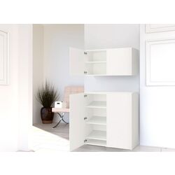 Antreu Ikea Platsa/Fonnes 122x42x220 (Alb) Thumb