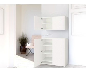 Прихожая Ikea Platsa/Fonnes 122x42x220 (Белый)