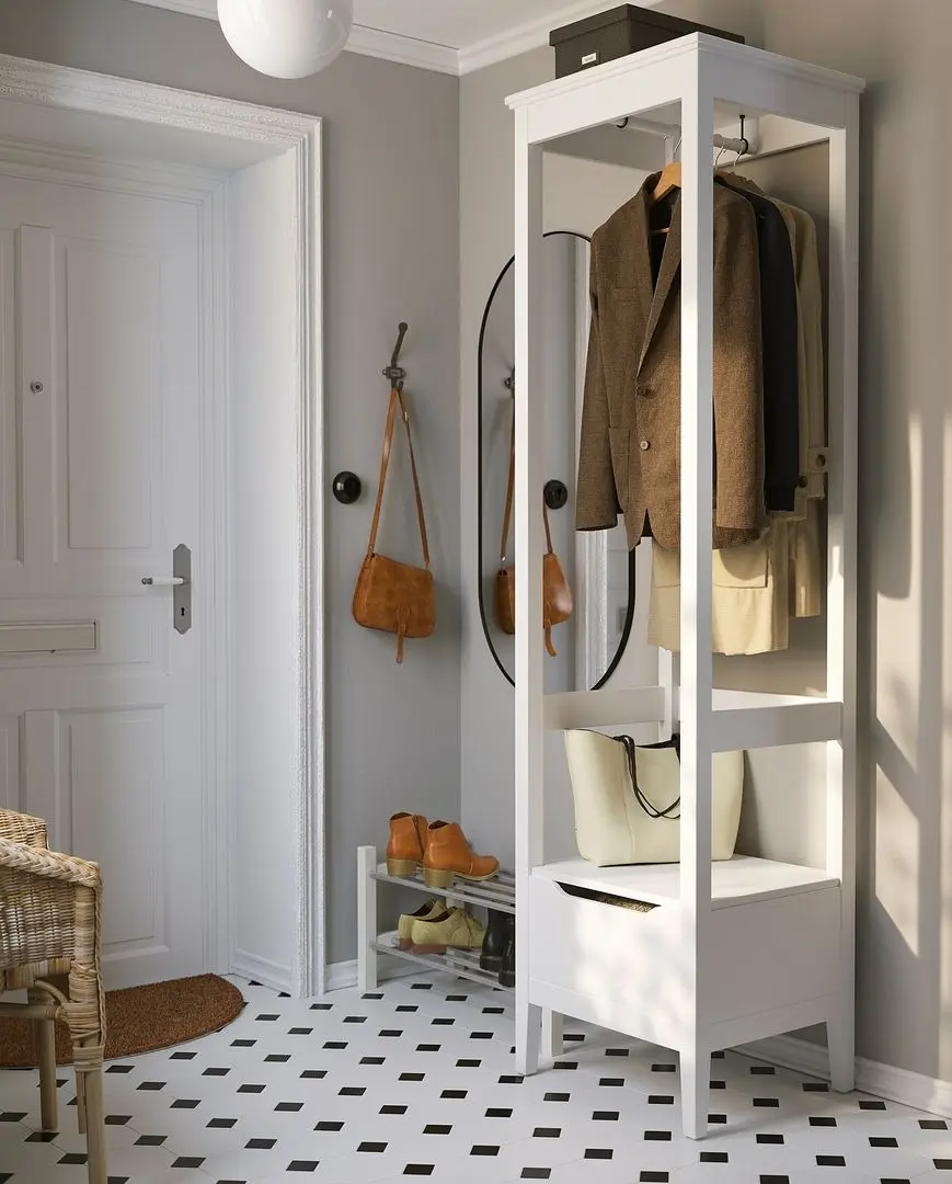 Dulap Ikea Idanas 59x211 (Alb)