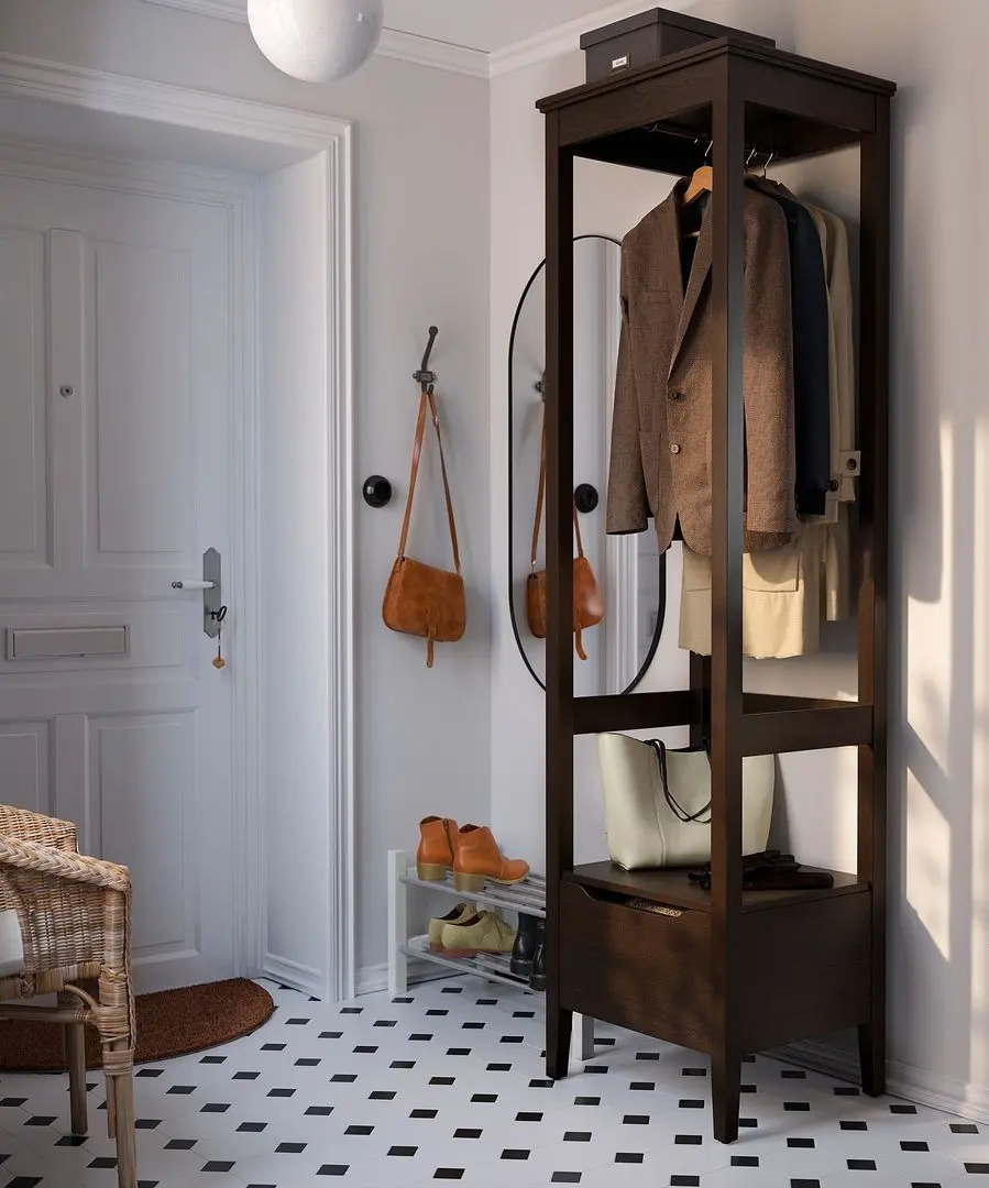 Dulap Ikea Idanas 59x211 (Maro Inchis Vopsit)