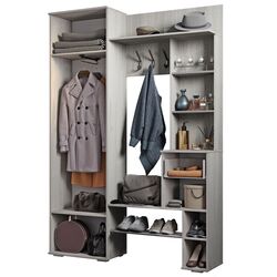 Прихожая Marcel Prod Chanel (Ash Shimo Light/Ash Shimo Dark) Thumb