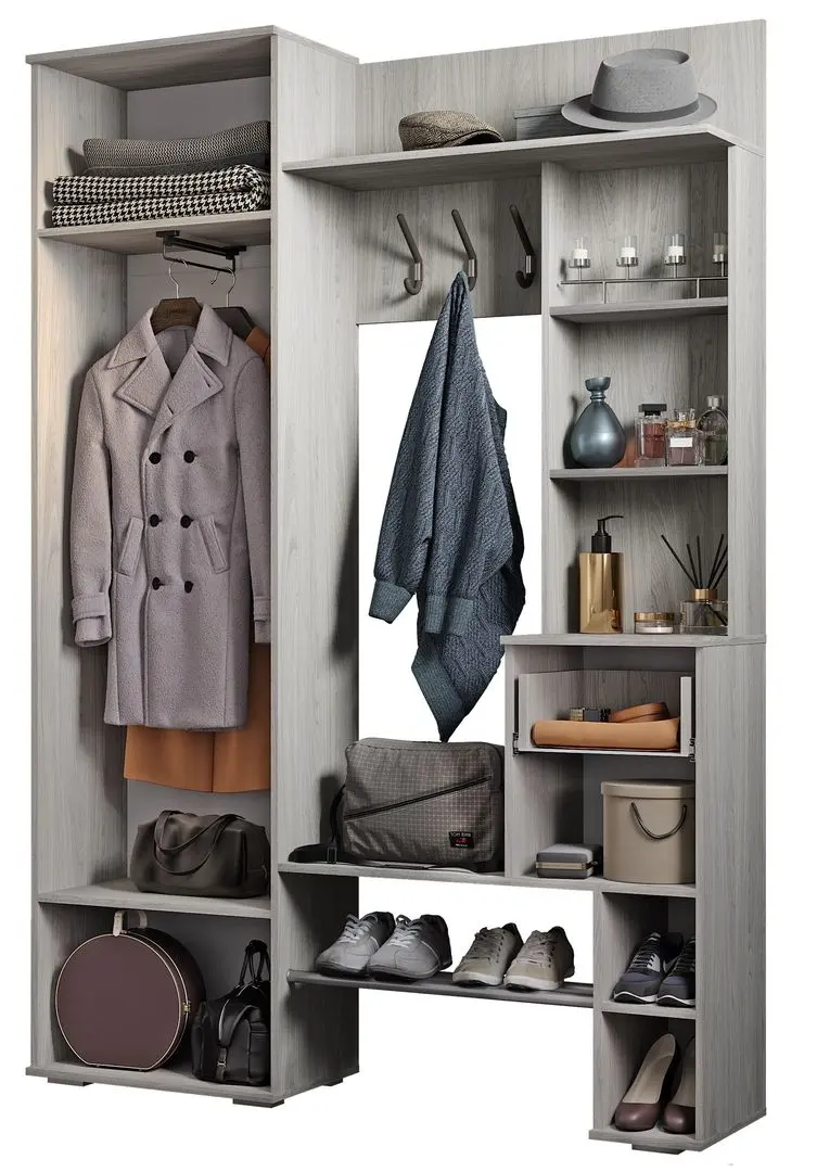 Прихожая Marcel Prod Chanel (Ash Shimo Light/Ash Shimo Dark) - 2