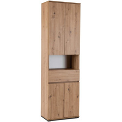 Прихожая Mebel Elite Modena 1.2m (Artisan Oak/Graphite) Thumb