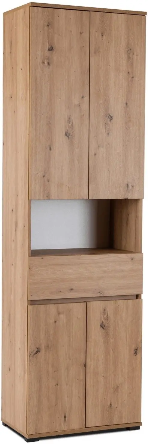 Прихожая Mebel Elite Modena 1.2m (Artisan Oak/Graphite) - 4