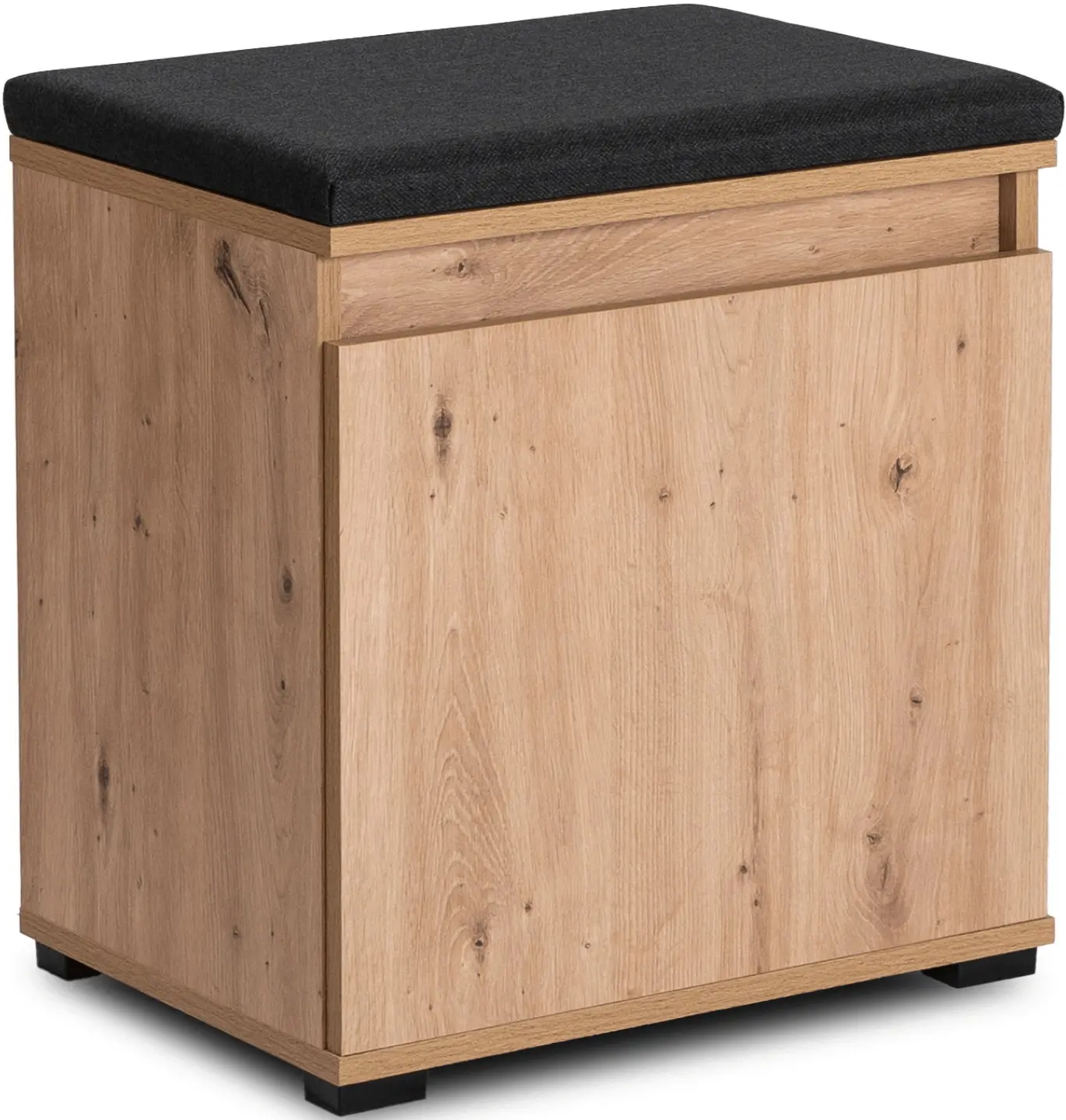 Прихожая Mebel Elite Parma 0.5m (Artisan Oak/Graphite) - 4