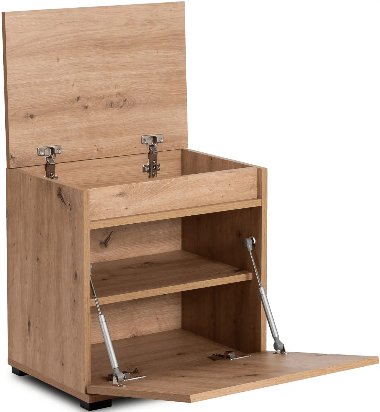 Прихожая Mebel Elite Parma 0.5m (Artisan Oak/Graphite) - 5