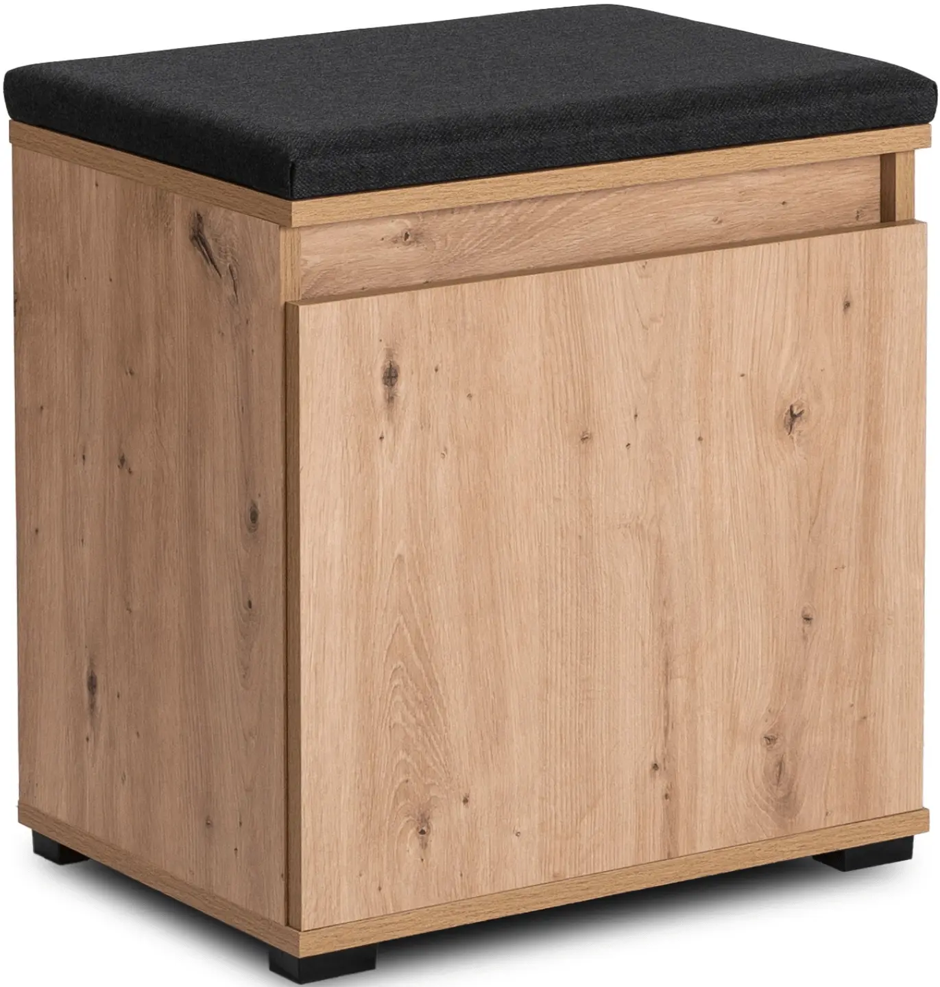 Прихожая Mebel Elite Parma 0.8m (Artisan Oak/Graphite) - 5