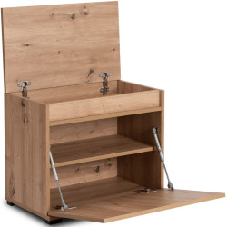 Прихожая Mebel Elite Venorna 0.6m (Artisan Oak/Graphite) Thumb