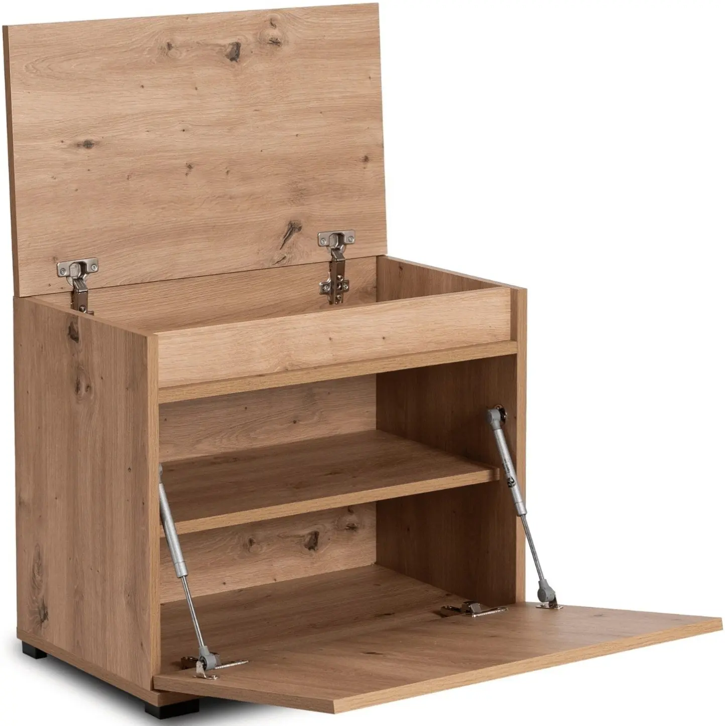 Прихожая Mebel Elite Venorna 0.6m (Artisan Oak/Graphite) - 6