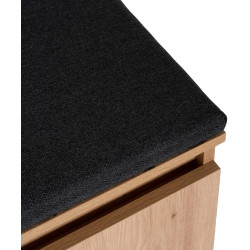 Прихожая Mebel Elite Venorna 0.6m (Artisan Oak/Graphite) Thumb