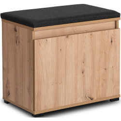Прихожая Mebel Elite Venorna 0.9m (Artisan Oak/Graphite) Thumb