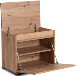 Прихожая Mebel Elite Venorna 0.9m (Artisan Oak/Graphite) Thumb