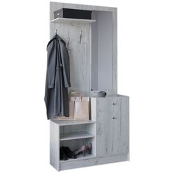 Antreu МЛ-Мебель ML-3 (Craft Oak White)