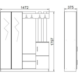 Antreu Mirage Design Visor DD8-AW (Pine/White) Thumb