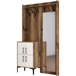 Прихожая Mirage Meble Berlin BC (Walnut/White) Thumb