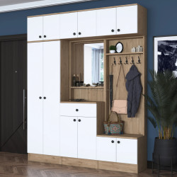 Antreu Mirage Meble EA104 (Walnut/White)