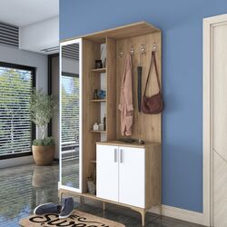 Antreu Mirage Meble EA109 (Walnut/White) Thumb