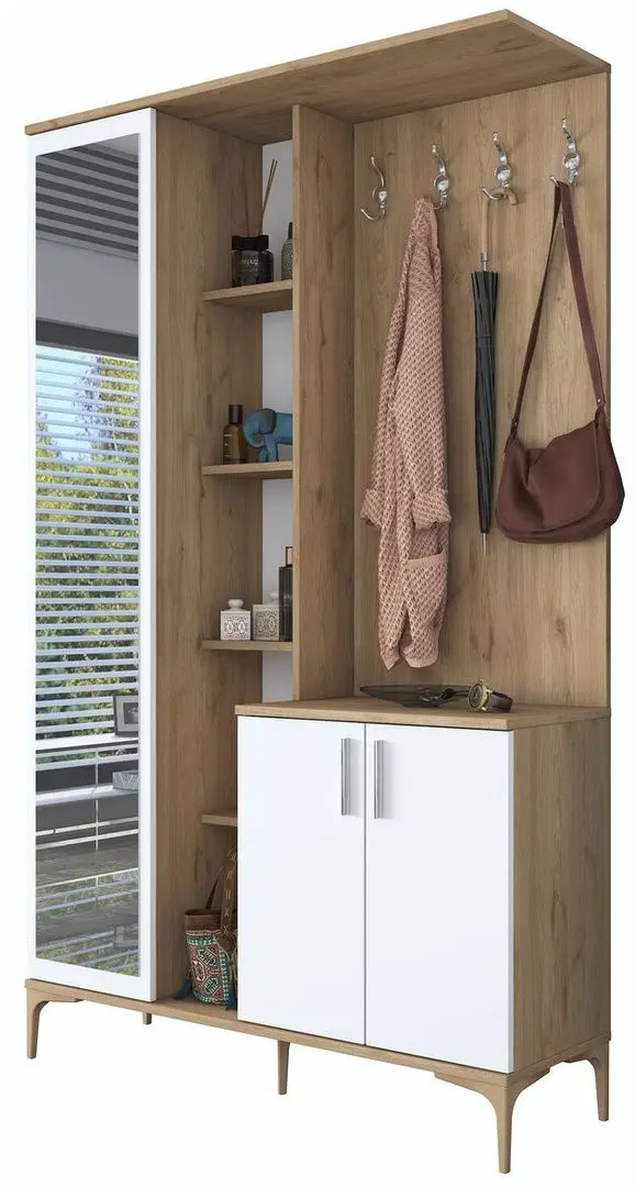 Antreu Mirage Meble EA109 (Walnut/White)