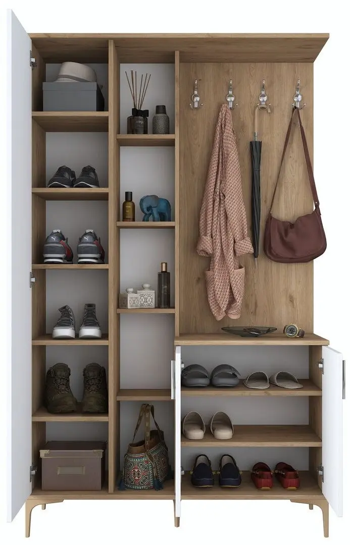 Antreu Mirage Meble EA109 (Walnut/White)